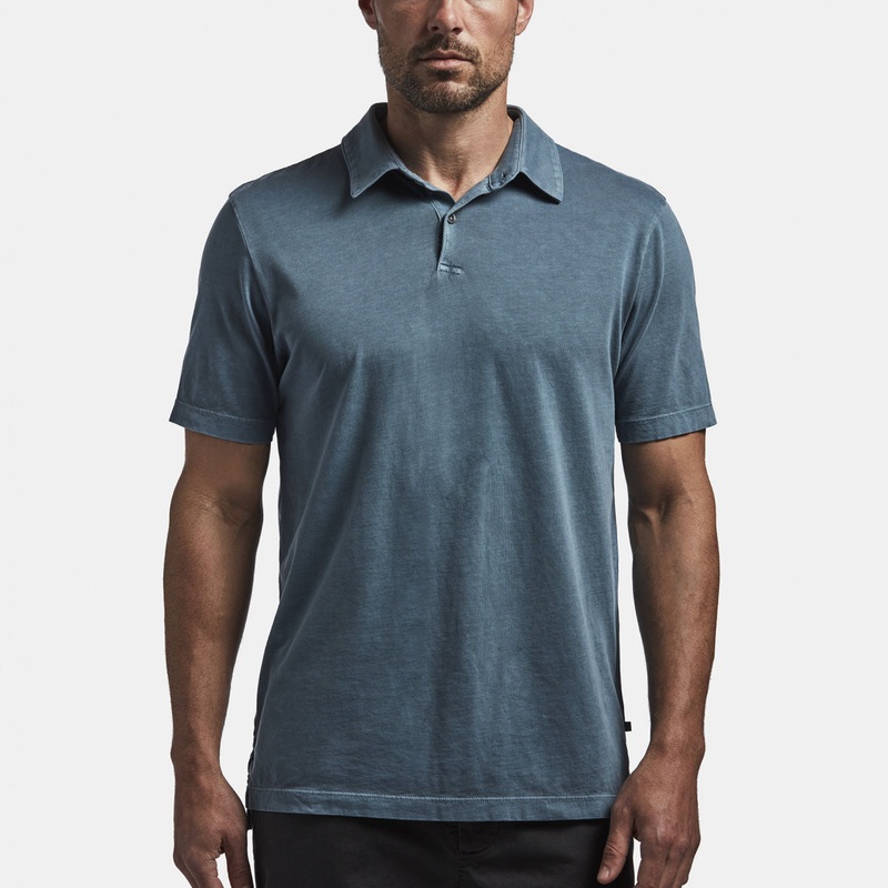 Sueded Jersey Polo – Globe Pigment