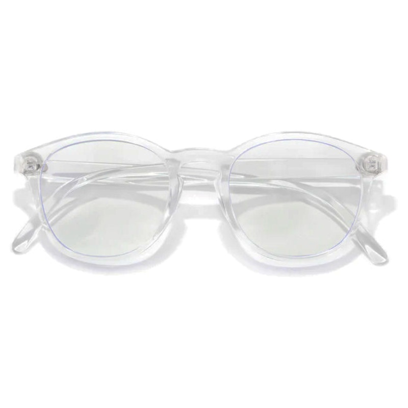 Sunski Yuba Polarized Sunglasses – Blue Light/Clear