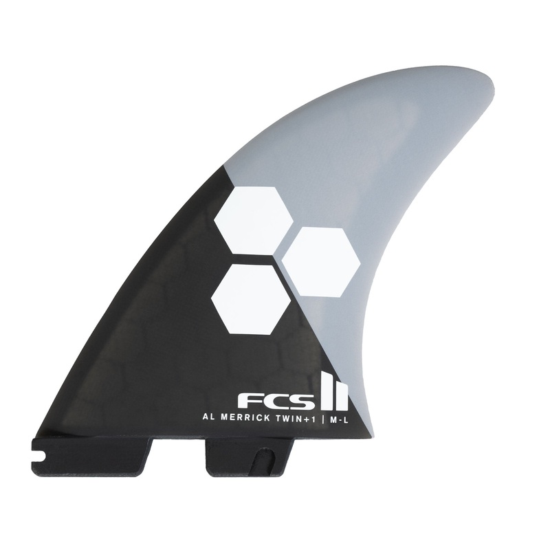 FCS II AM TWIN + STABILISER PC M-L – GREY/CHARCOAL