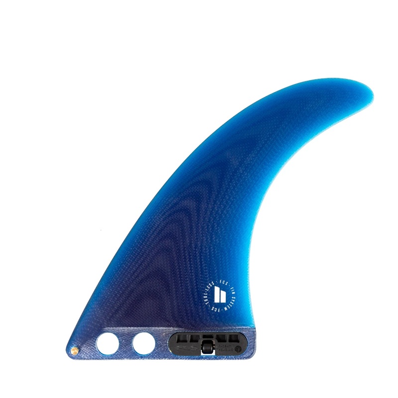 FCS II Connect Performance Glass 7″ Longboard Surfboard Fin