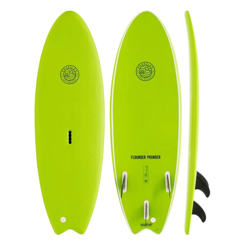 GNARALOO FLOUNDER POUNDER SOFTBOARD 5’6″ 45L