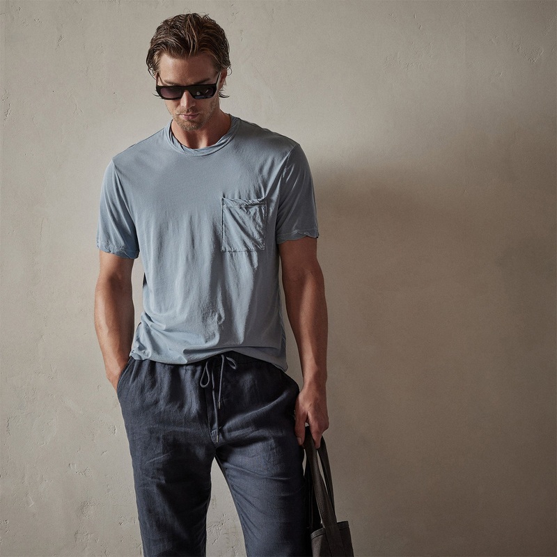 Jersey Short Sleeve Pocket Crew – Bluestone Pigment