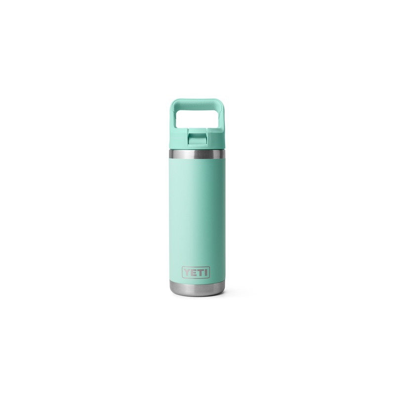 Yeti Rambler 18oz colour Straw Bottle Seafoam