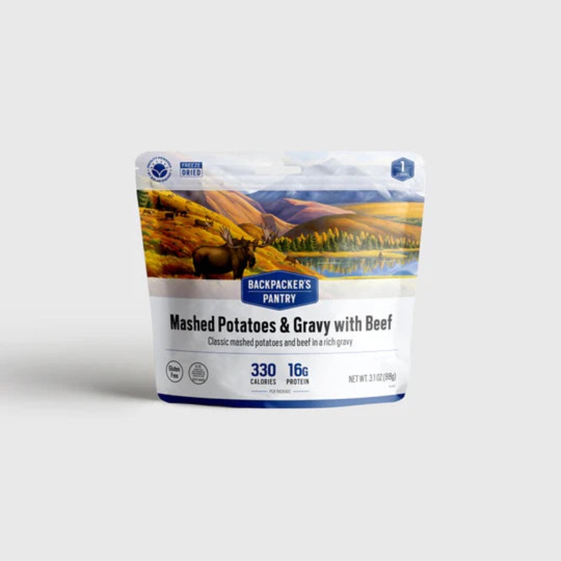Backpackers Pantry – Mashed Potatoes & Gravy w/Beef