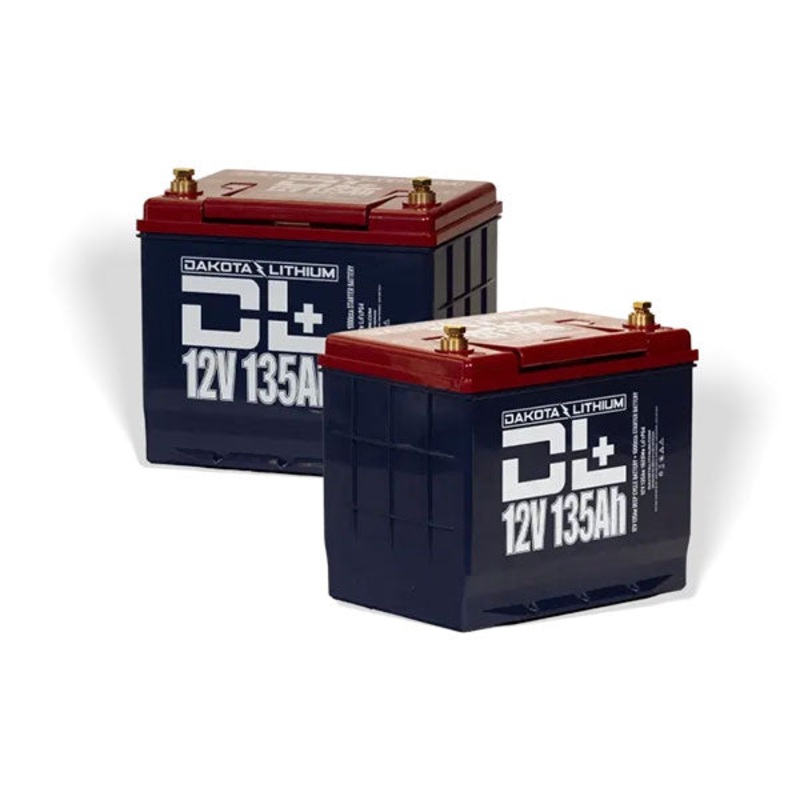 Dakota Lithium DL+ 24V 135AH Dual Purpose Trolling Motor Battery Set