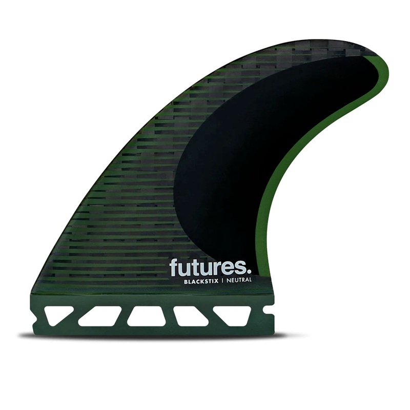 Futures F8 Blackstix Tri Fin Set – Large/Green