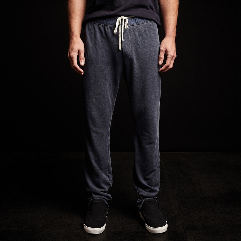 Vintage Fleece Contrast Waist Sweatpant – Deep Pigment