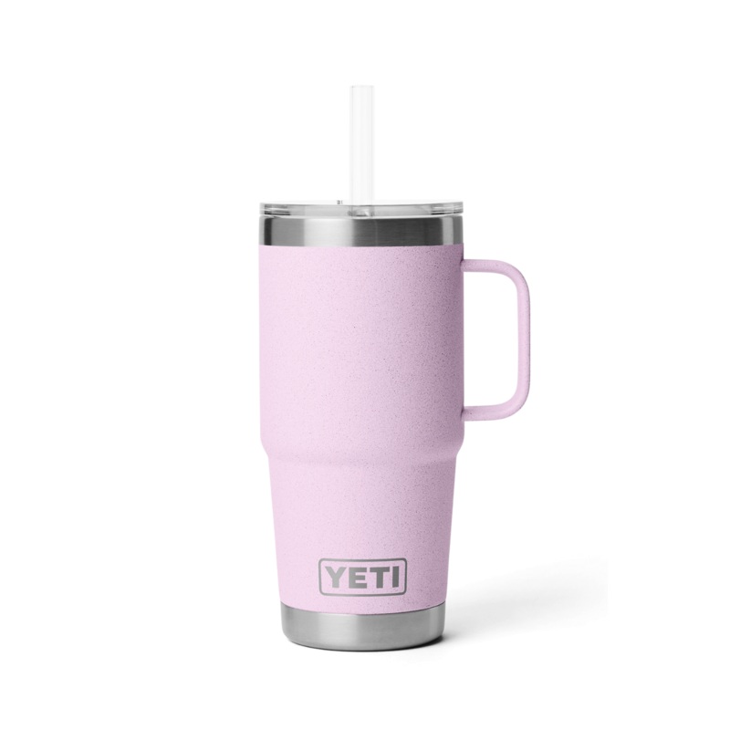 Yeti Rambler 25 Oz Straw Mug Cherry Blossom