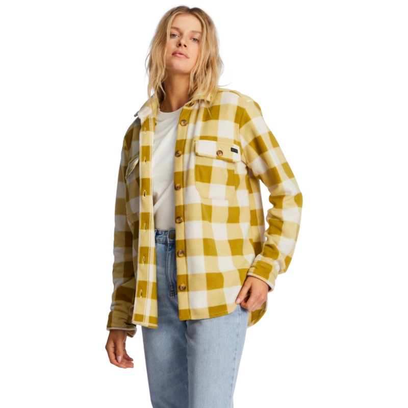 Billabong Forge Fleece L/S Shirt-Fresh Moss