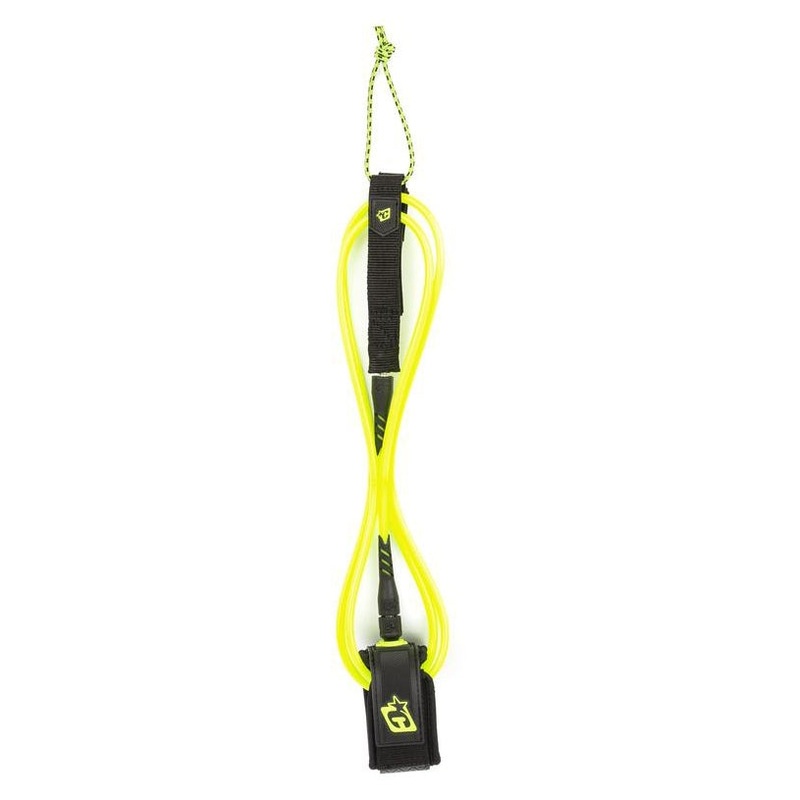 Creatures of Leisure 7ft Pro Leash – Black/Citrus