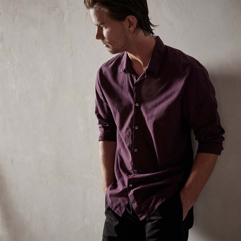 Standard Shirt – Eggplant