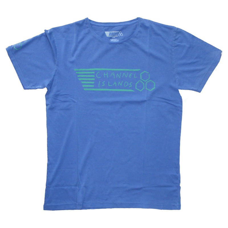 Channel Islands Bad Flag Tee – Powder Blue