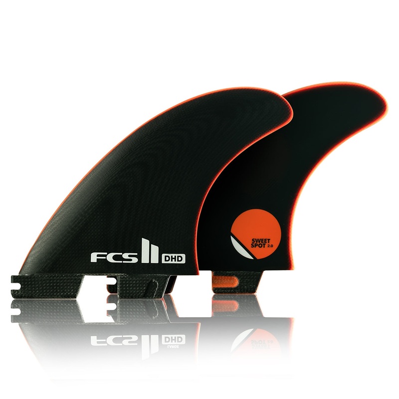 FCS II DHD Sweet Spot 2.0 Tri Fin Set – Medium
