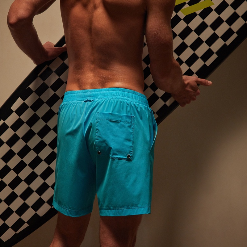 Split Hem Boardshort – Blue Lagoon