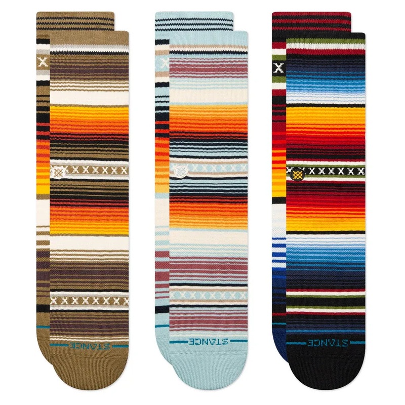 Stance Socks Curren 3 Pack Crew – Multi