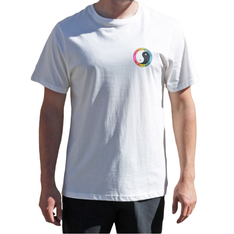 Town & Country Yin Yang 71 Logo Tee – White