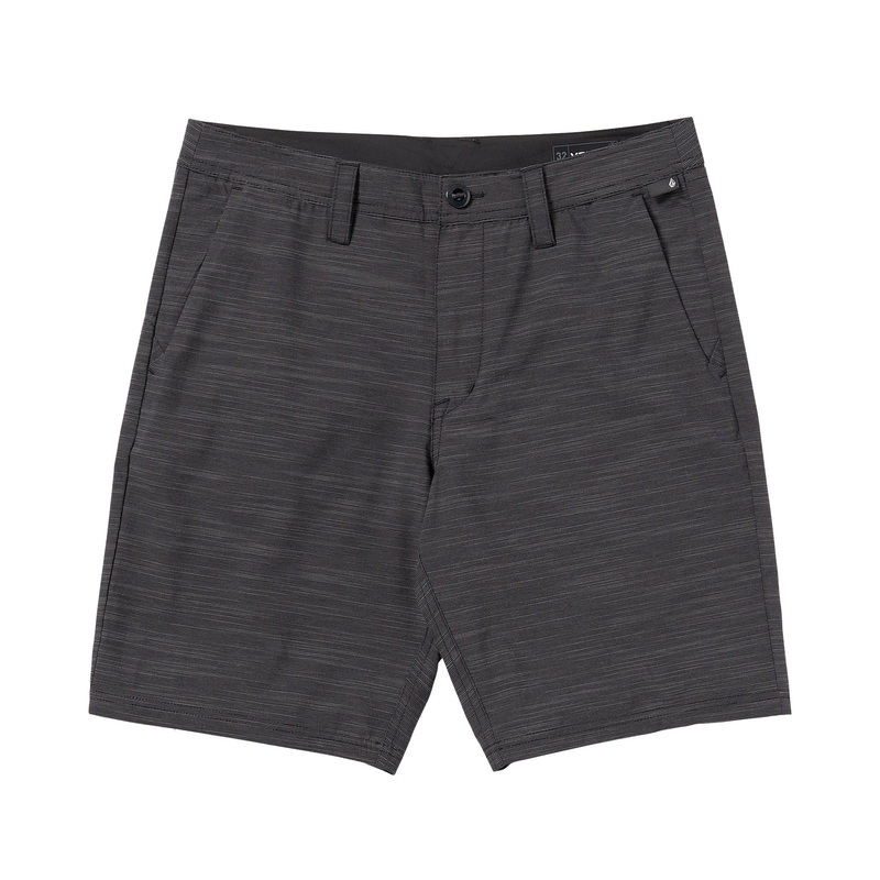 Volcom Slub Frickin Cross Shred 20″ Men’s Walkshorts – Black