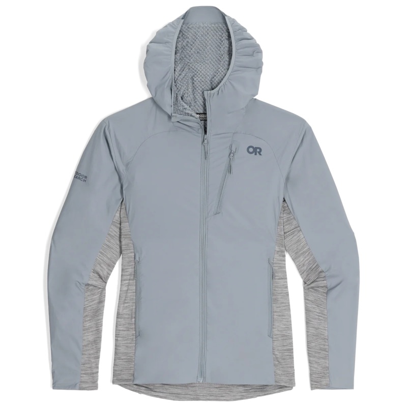 Womens Deviator Hoodie Slate Gray Heather