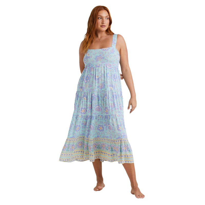 Billabong Hideaway Shine On Midi Dress
