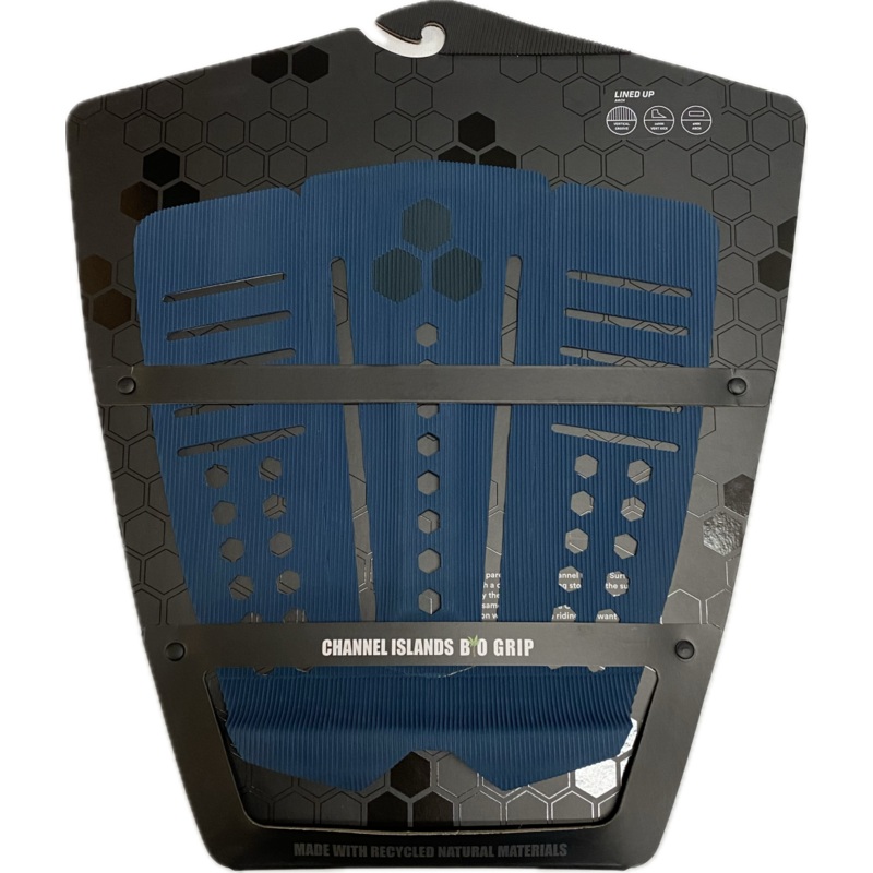 Channel Islands 3pc Lined Up Arch Traction Pad-Blue