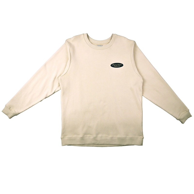 Channel Islands Shapes & Designs Crew Men’s L/S Sweater – Cloud