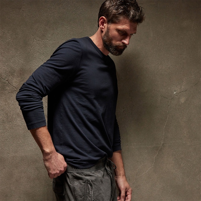 Long Sleeve Crew Neck – Deep