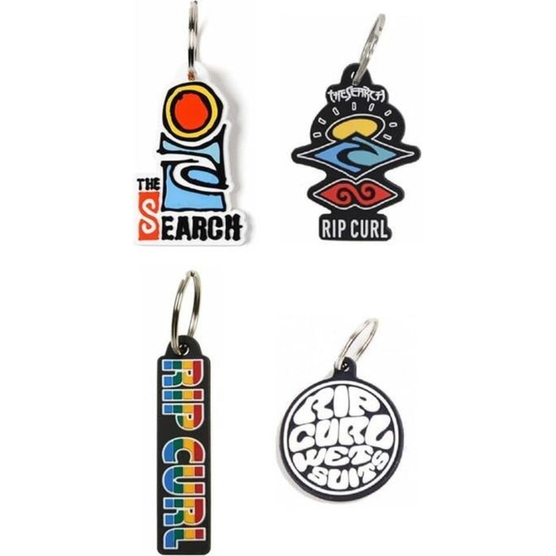 Rip Curl Assorted Keyring Box Multicolour