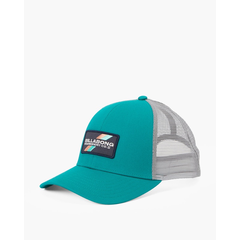 Billabong Boy’s Walled Trucker Hat-Deep Teal