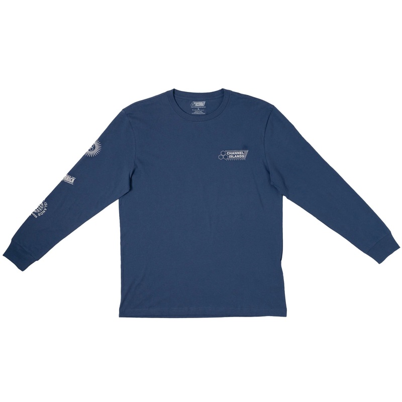 Channel Islands Mixed Bag Men’s L/S T-Shirt – Cobalt Blue