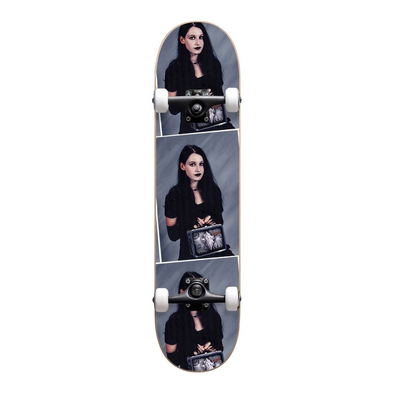 Darkstar Goth Girl First Push Premium Complete Skateboard – 7.875″