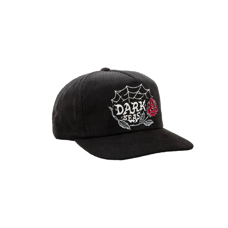 Dark Seas Damask Men’s Hat – Black