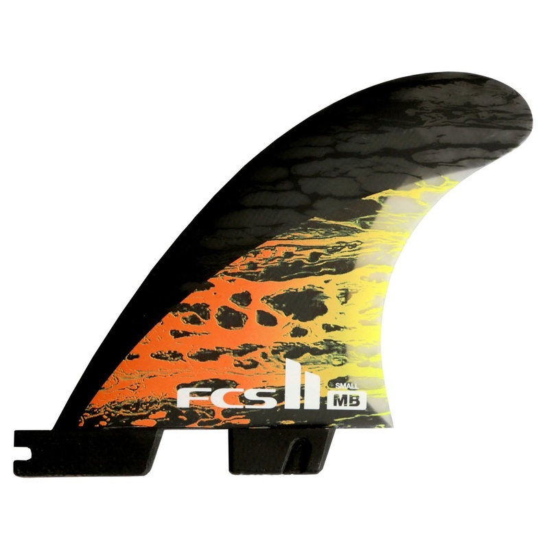 FCS II MB PC Carbon Tri Fin Set – Small