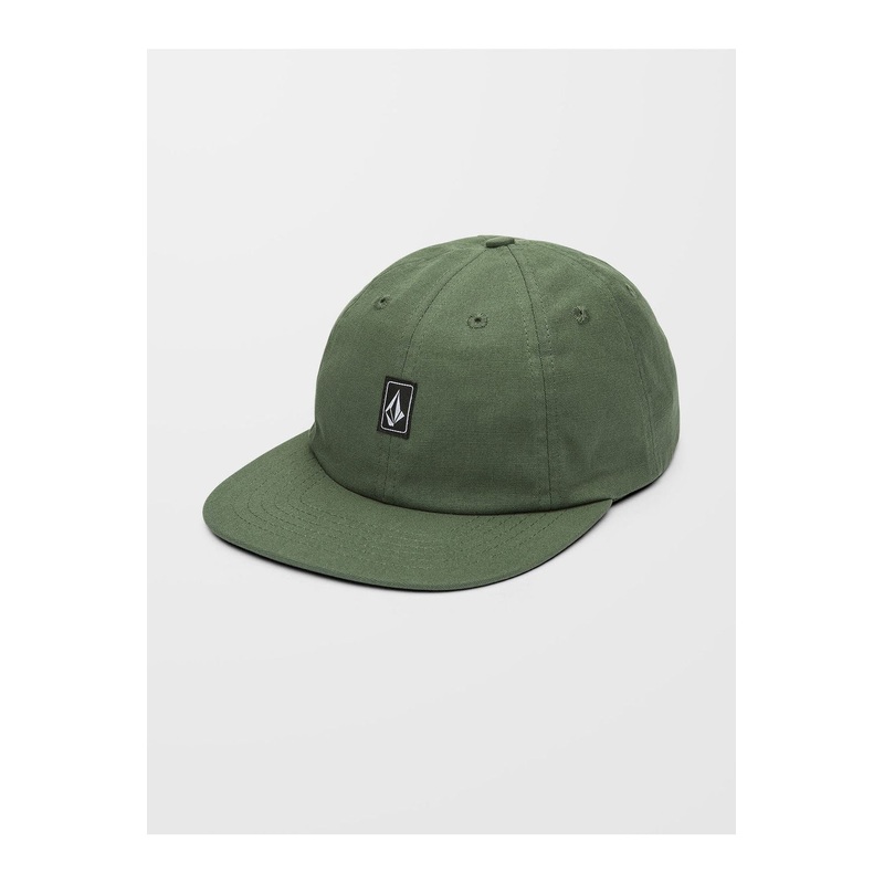 Volcom Ramp Stone Adj Hat Fir Green