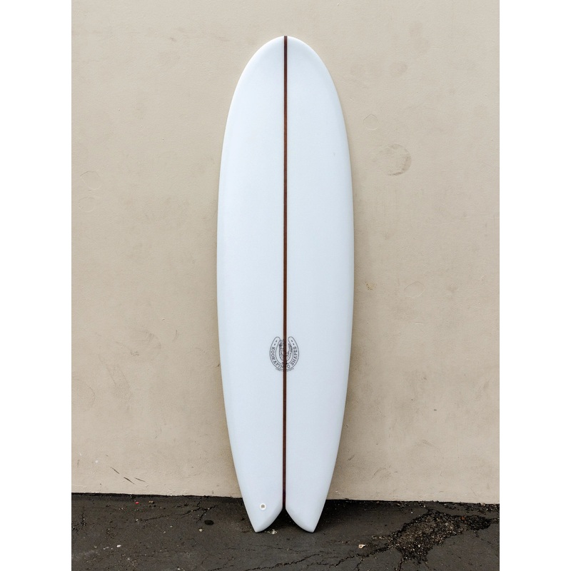 6’8″ Thick Twin Fish Surfboard
