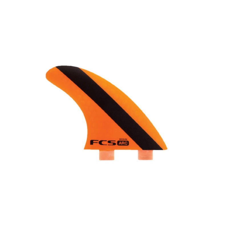 FCS I ARC Perfromance Core Tri Surfboard Fins – Medium/Orange