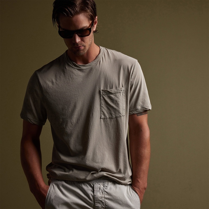 Jersey Short Sleeve Pocket Crew – Mineral Pigment