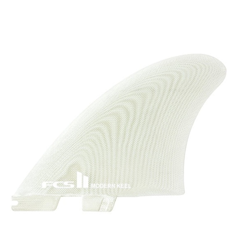 FCS II MODERN KEEL TWIN FIN PG M-L – CLEAR
