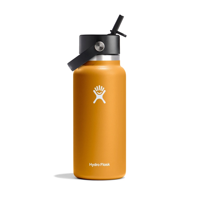 Hydro Flask 32oz (946ml) Wide Mouth Bottle with Flex Straw Cap