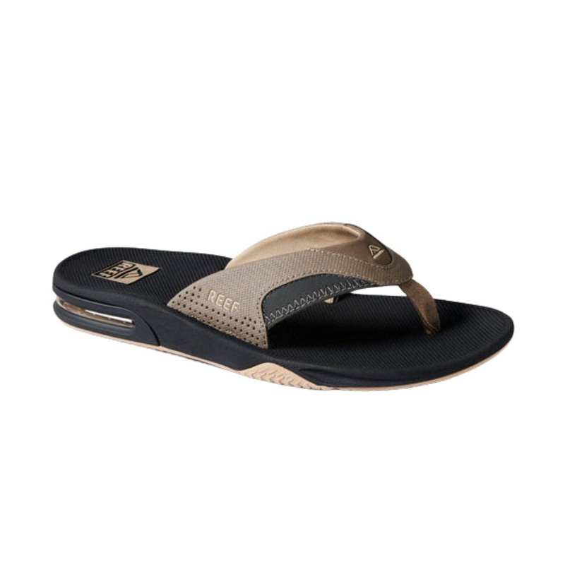 Reef Fanning Sandal Fossil/Raven