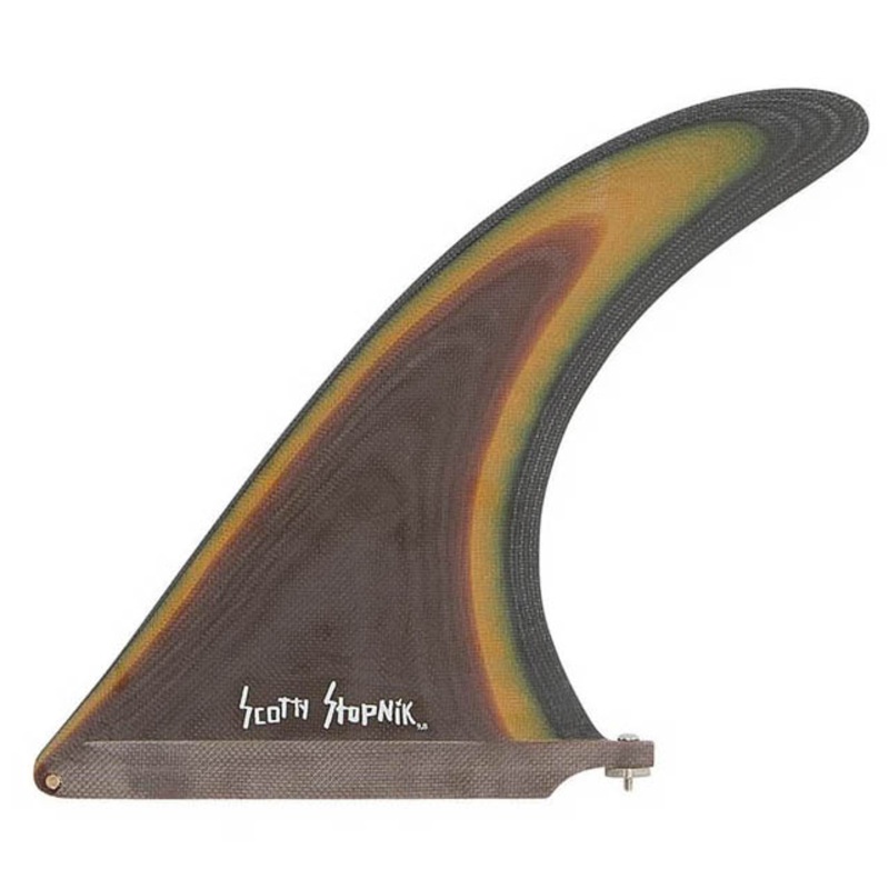 Captain Fin Co. Scotty Stopnik 9.8″ Longboard Fin – Brown
