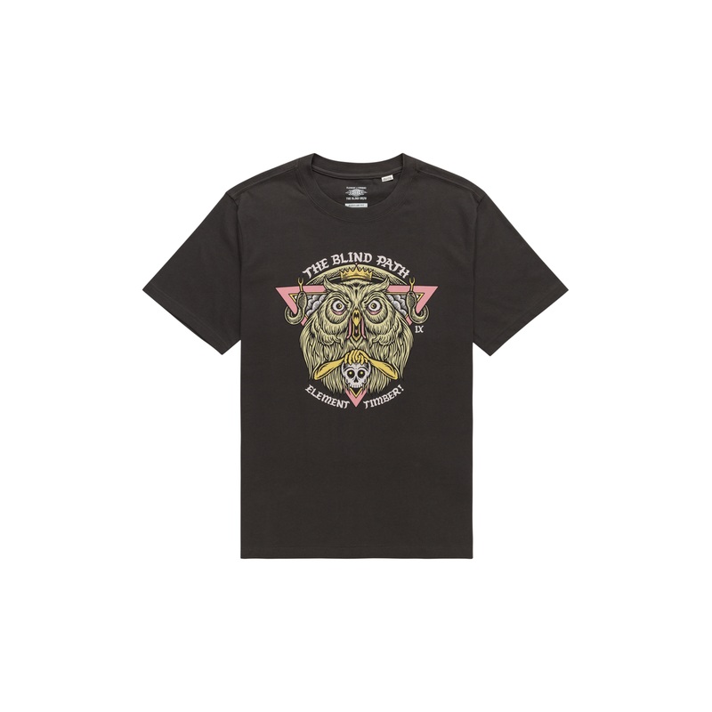 Element Timber The King Short Sleeve T-Shirt Off Black