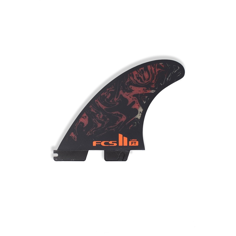 FCS – FCS II FILIPE TOLEDO – PC AIRCORE – BLACK RED – L – 3FINS