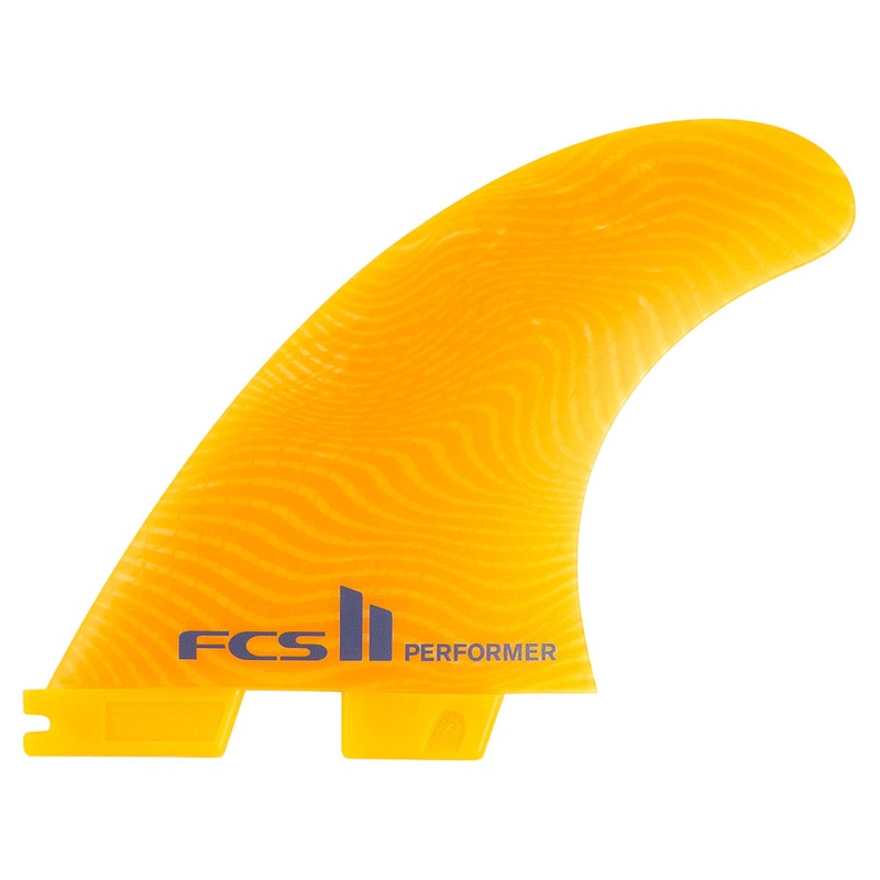 FCS II Performer Neo Glass Eco Tri Fin Set – Mango – Large