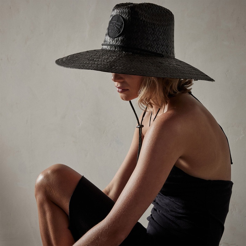 Hecho Noir Sun Hat – Black