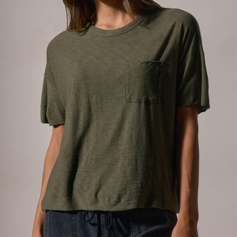 Short Sleeve Pocket Tee – Cashew