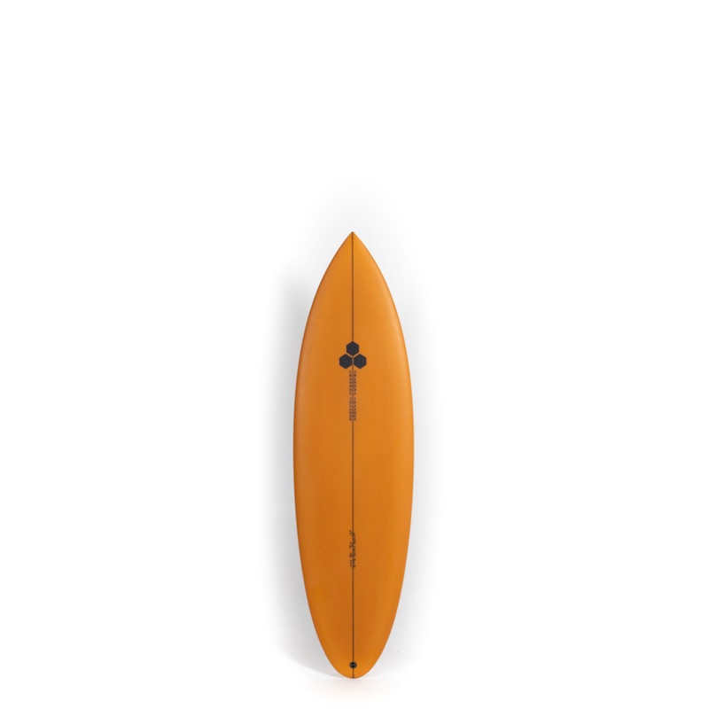 Channel Islands – TWIN PIN by Britt Merrick – 6’0″ x 19 11/16 x 2 5/8 – 33,80L – CI35543