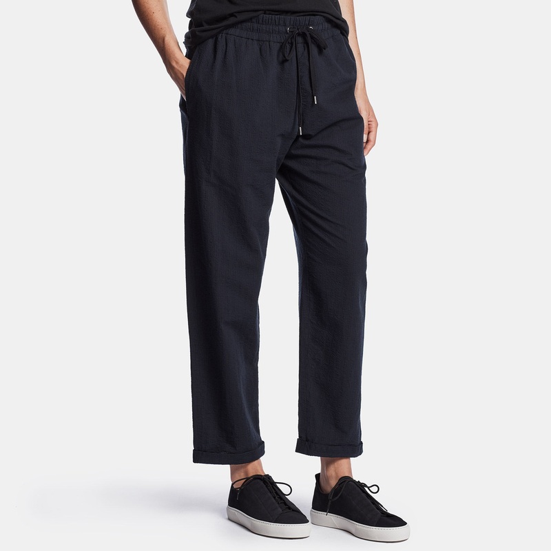 Cotton Pinstripe Lounge Pant – Notte