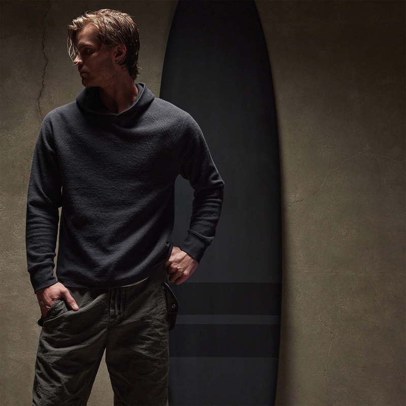 Thermal Knit Hooded Raglan – Magma