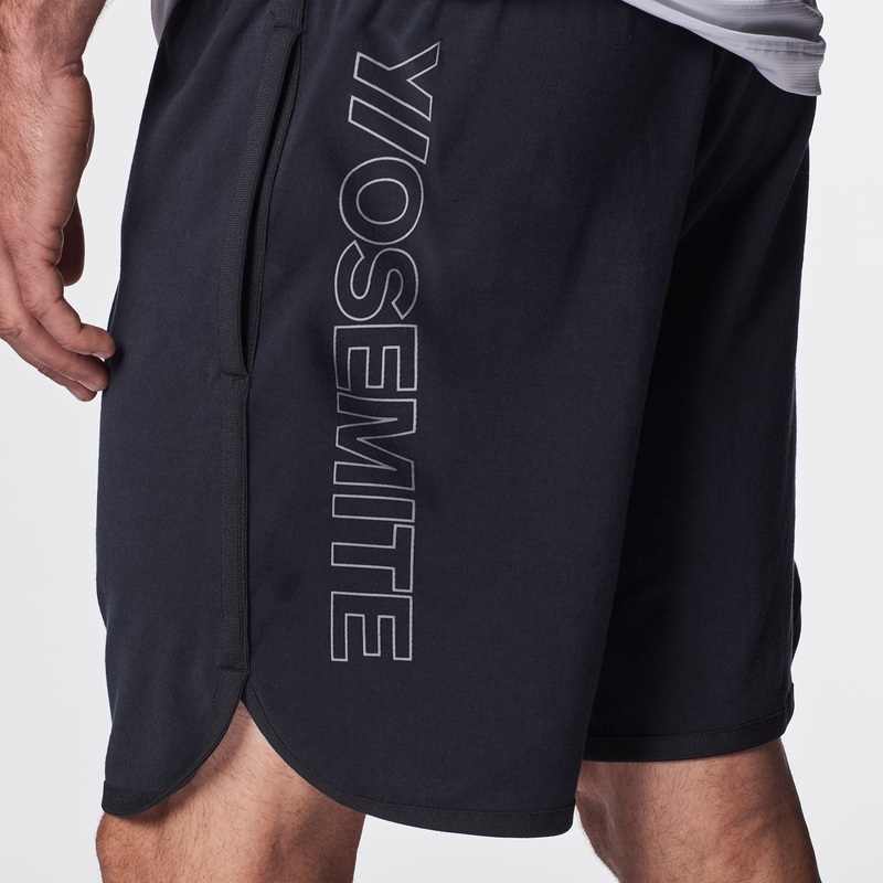 Y/OSEMITE Graphic Basketball Short – Titan/Oxide