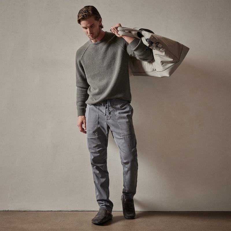 Army Cotton Slub Utility Pant – Arsenic Pigment